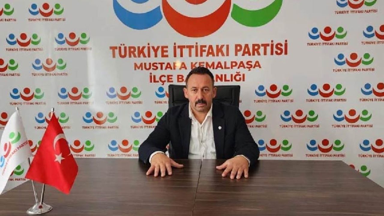 Türkiye İttifak Partisi  İlçe Başkanı Gürkan Kolay'dan Miraç Kandili ve 6 Şubat Mesajı