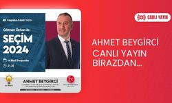 Stüdyo Konuğu Cumhur İttifaki Belediye Başkan Adayı Ahmet Beygirci