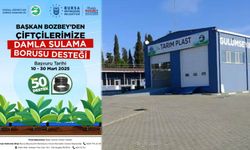 Mustafakemalpaşa'da Üretildi Çiftçiye Destek Olacak