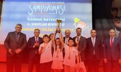 Türkiye Birincisi Hamzabey BİLSEM Ödülünü Aldı