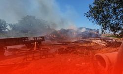 Samanlar Kamyonlar Alevlere Teslim