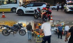 İki Kaza İki Yaralı Motosiklet Sürücüsü