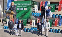 Üreticiye 5 Ton İtalyan Çimi Desteği