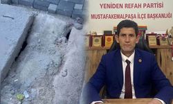 Başkan Loyan'dan Kaldırım Tepkisi