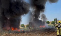 Sulama Hortumları Alev Aldı