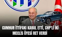 Cumhur İttifakı Kabul Etti, CHP'li 2 Meclis Üyesi Ret Verdi