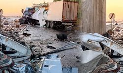Feci Kazada Kamyon Sürücüsü Hayatını Kaybetti