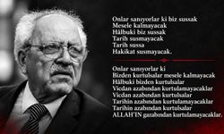 ''Onlar Sanıyorlar ki'' Sezai Karakoç