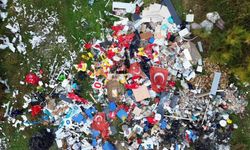 Hem Doğaya Hem Bayrağımıza Saygısızlık