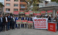 İHH Mustafakemalpaşa Şubesi Gazze’ye Uygulanan Ablukanın Kaldırılması İçin Basın Açıklaması Yaptı