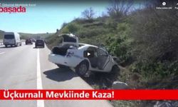 Üçkurnalı Mevkiinde Kaza!