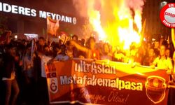 Mustafakemalpaşa’da Galatasaray'ın şampiyonluk kutlaması