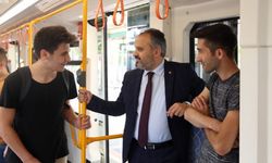 Başkan Aktaş Metroda Vatandaşlarla Sohbet Etti...
