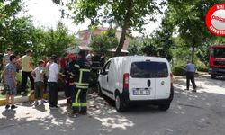 Mustafakemalpaşa’da Ehliyetsiz Sürücü Ağaca Çarptı
