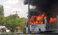 Balıkesir'de yolcu otobüsünde yangın: 2'si çocuk 5 ölü