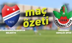 Mustafakemalpaşaspor Belediye - Orhaneli Gençlikspor Maç Özeti