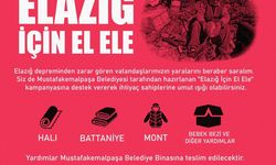 Mustafakemalpaşa'dan "Elazığ için Elele" Yardım Kampanyası