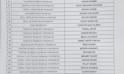 AK Parti Mustafakemalpaşa'da Görev Dağılımı Belli Oldu