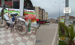 Mustafakemalpaşa'da Kaza: Motoruyla Yaya Yolunu Kullanınca...