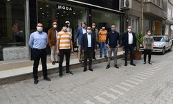 Mustafakemalpaşa Belediyesi'nden berber ve kuaförlere dezenfeksiyon desteği