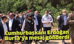Cumhurbaşkanı Erdoğan'dan Bursa'ya telefon