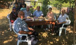 Mustafakemalpaşa'daki şehit aileleri ziyaret edildi