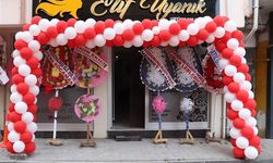 Elif Uyanık butik kuaför salonu açıldı