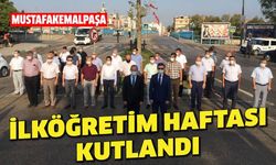 İlköğretim haftası törenle kutlandı