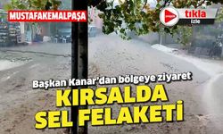 Yağmur Mustafakemalpaşa'yı böyle vurdu!