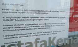 Denizbank Mustafakemalpaşa şubesinde işlemler durdu!