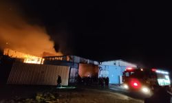 Mustafakemalpaşa'daki karton fabrikası küle döndü!