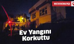 Ev Yangını Korkuttu