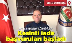 Kesinti iade başvuruları başladı