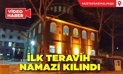 İlk Teravih Namazı Kılındı