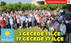 1 Gecede 1 İlçe, 17 Gecede 17 İlçe