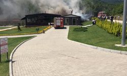 Belediye Sosyal Tesislerinde Yangın Çıktı