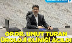 Op. Dr. Umut Turan Üroloji Kliniği Açıldı