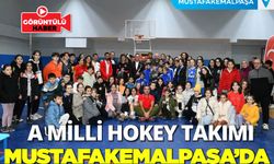 A Milli Hokey Takımı Mustafakemalpaşa'da