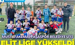 Mustafakemalpaşaspor Belediye U13, Elit Lige Yükseldi