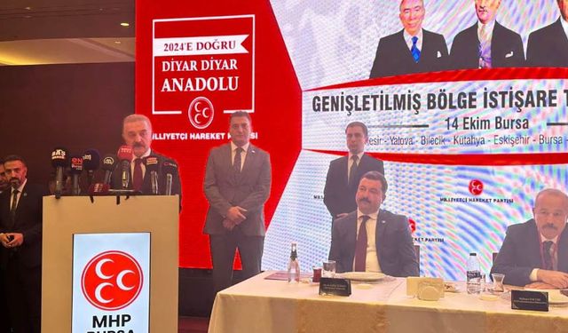 MHP Yerel Seçim Startını Bursa'dan Verdi