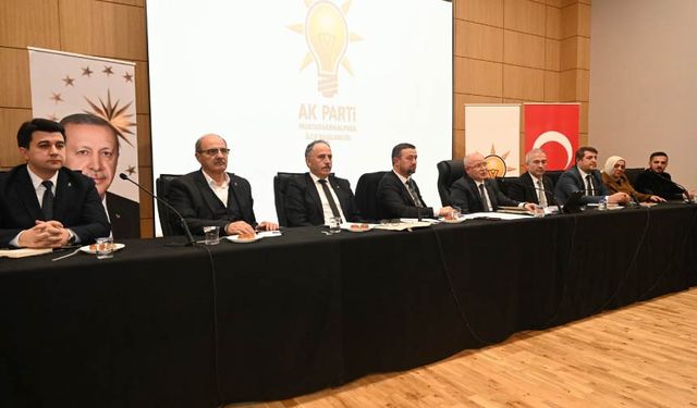 İlçe Teşkilatı Tam Kadro Gürkan'ı Ağırladı