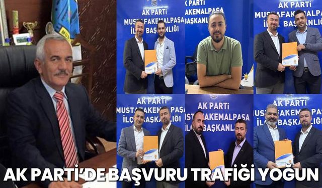 AK Parti'de Başvuru Trafiği Yoğun