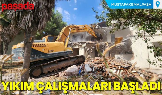 Yıkım Çalışmaları Başladı