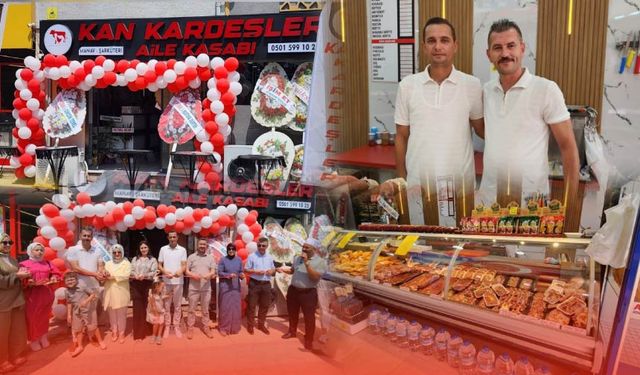 Kan Kardeşler Aile Kasabı Hizmete Açıldı