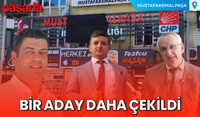 Bir Aday Daha Çekildi