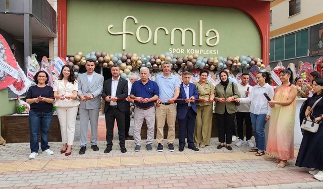 Formla Spor Kompleksi Açıldı