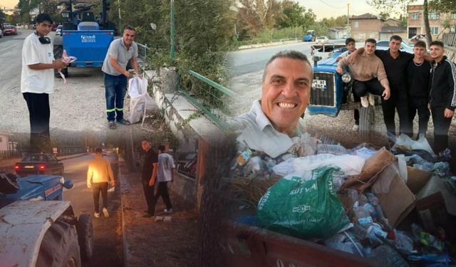 Devecikonak'ta Örnek Temizlik Hareketi