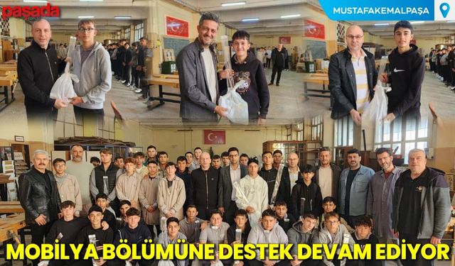 Mobilya Bölümüne Destek Devam Ediyor