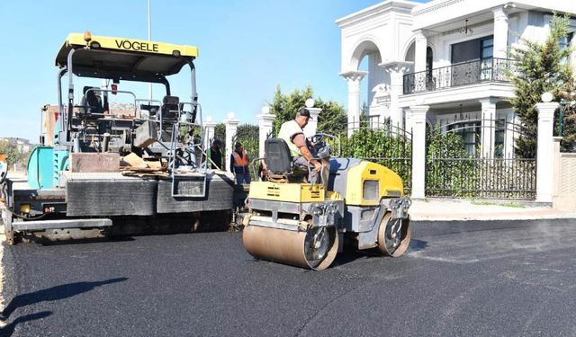 Atariye Mahallesi Asfaltla Buluştu