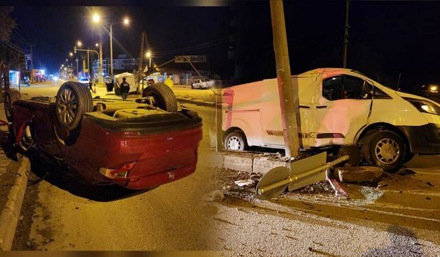 Sanayi Işıklarında Kaza; 3 Yaralı